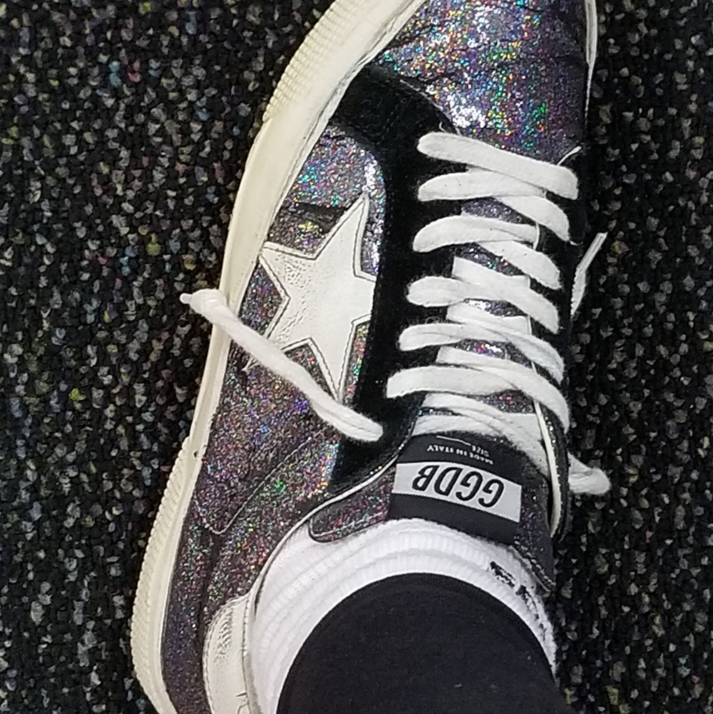 Glitter Golden Goose